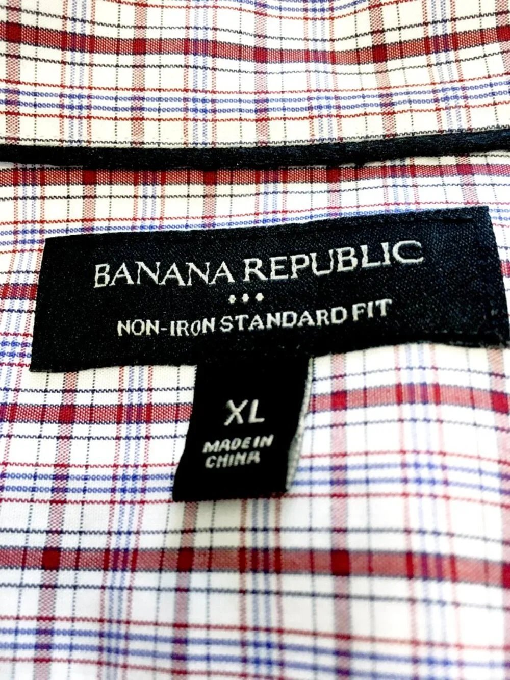 Banana Republic Men's plaid Shirt Size XL